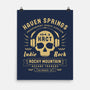 Haven Springs Radio Emblem-None-Matte-Poster-LAGELANTEE