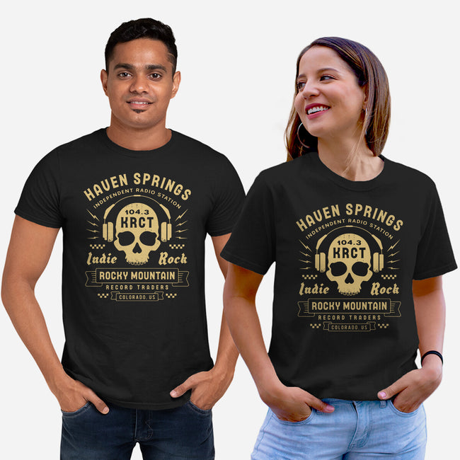 Haven Springs Radio Emblem-Unisex-Basic-Tee-LAGELANTEE