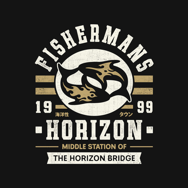 Fishermans Horizon Crest-None-Fleece-Blanket-LAGELANTEE