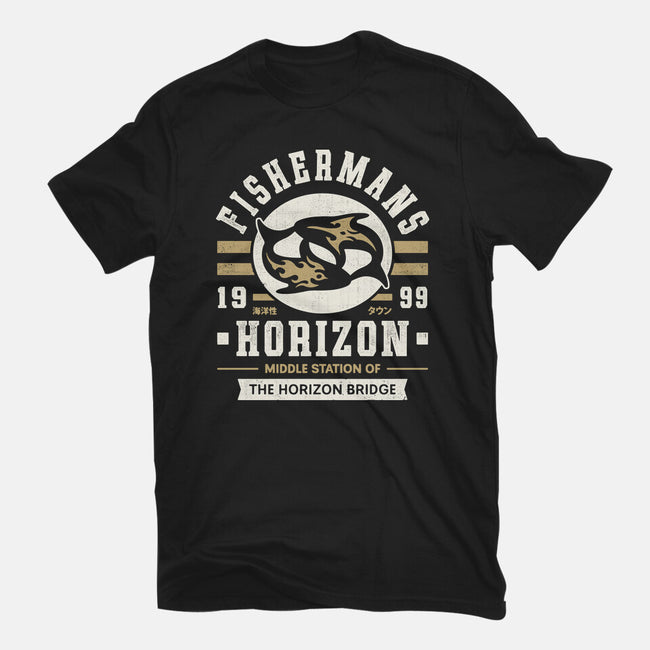 Fishermans Horizon Crest-Unisex-Basic-Tee-LAGELANTEE