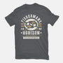 Fishermans Horizon Crest-Womens-Basic-Tee-LAGELANTEE