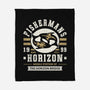 Fishermans Horizon Crest-None-Fleece-Blanket-LAGELANTEE