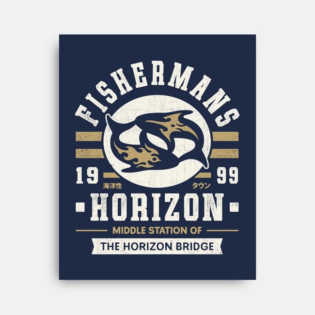 Fishermans Horizon Crest-None-Stretched-Canvas-LAGELANTEE