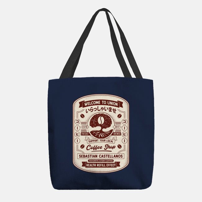 Immersive Mental World Coffee Crest-None-Basic Tote-Bag-LAGELANTEE