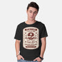 Immersive Mental World Coffee Crest-Mens-Basic-Tee-LAGELANTEE