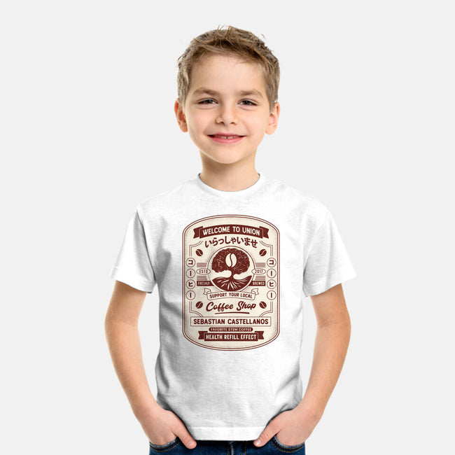 Immersive Mental World Coffee Crest-Youth-Basic-Tee-LAGELANTEE