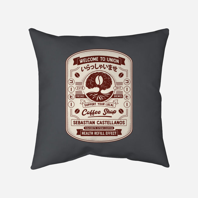 Immersive Mental World Coffee Crest-None-Removable Cover w Insert-Throw Pillow-LAGELANTEE