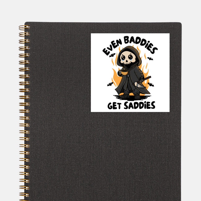 Even Baddies Get Saddies-None-Glossy-Sticker-Trendlory