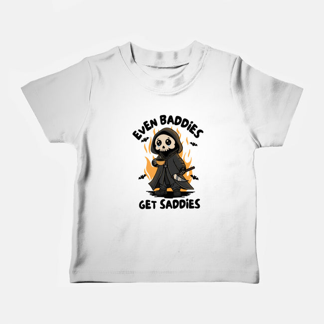 Even Baddies Get Saddies-Baby-Basic-Tee-Trendlory