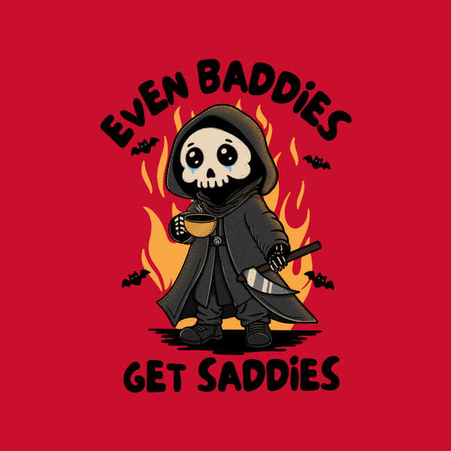 Even Baddies Get Saddies-Womens-Racerback-Tank-Trendlory