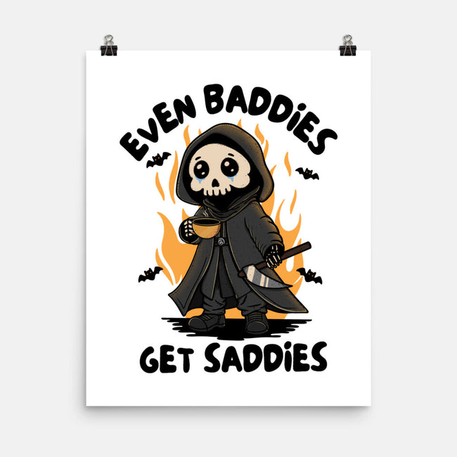 Even Baddies Get Saddies-None-Matte-Poster-Trendlory