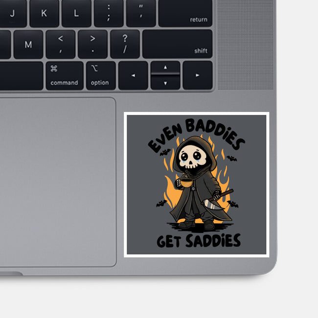 Even Baddies Get Saddies-None-Glossy-Sticker-Trendlory