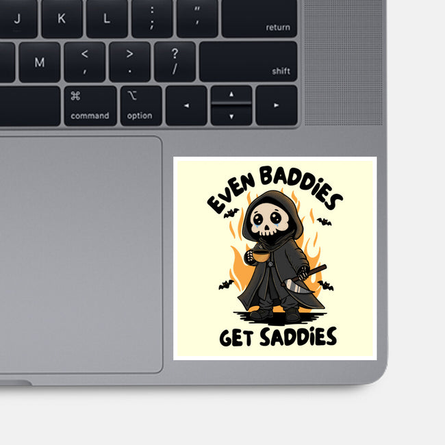 Even Baddies Get Saddies-None-Glossy-Sticker-Trendlory