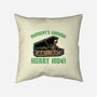 Monday’s Coming-None-Removable Cover w Insert-Throw Pillow-glitchygorilla