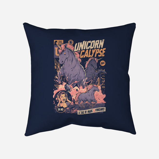 Unicorncalypse-None-Removable Cover w Insert-Throw Pillow-eduely