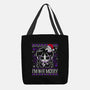 Wednesday Ugly Sweater-None-Basic Tote-Bag-NemiMakeit