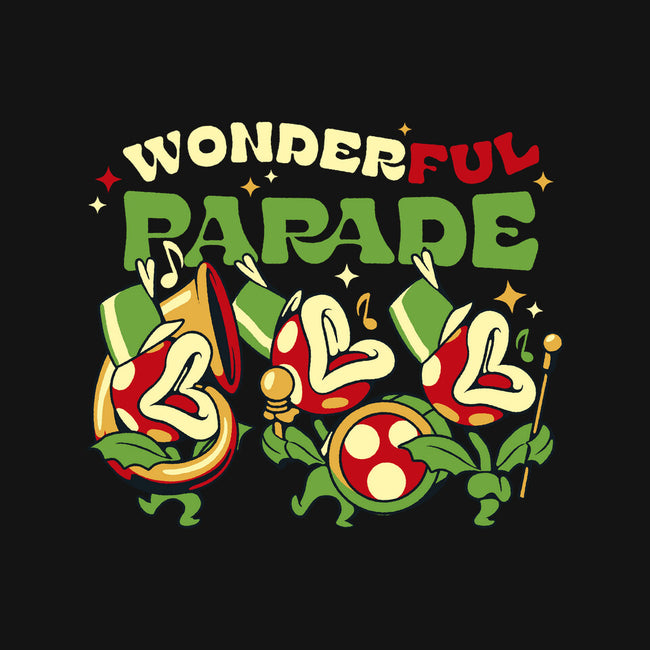 Piranha Plant Parade-None-Polyester-Shower Curtain-tobefonseca