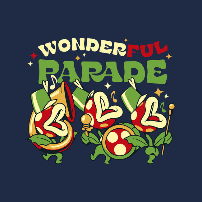 Piranha Plant Parade-Baby-Basic-Tee-tobefonseca