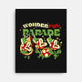 Piranha Plant Parade-None-Stretched-Canvas-tobefonseca