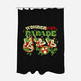 Piranha Plant Parade-None-Polyester-Shower Curtain-tobefonseca