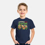 Piranha Plant Parade-Youth-Basic-Tee-tobefonseca