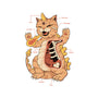 X-Ray Kaiju Meowster-None-Fleece-Blanket-vp021