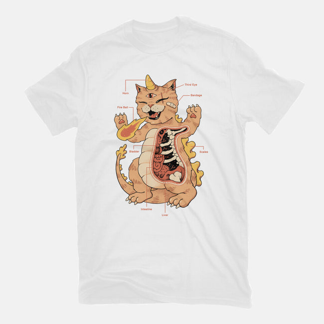 X-Ray Kaiju Meowster-Youth-Basic-Tee-vp021