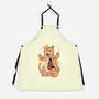 X-Ray Kaiju Meowster-Unisex-Kitchen-Apron-vp021