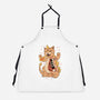 X-Ray Kaiju Meowster-Unisex-Kitchen-Apron-vp021