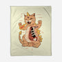 X-Ray Kaiju Meowster-None-Fleece-Blanket-vp021