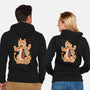 X-Ray Kaiju Meowster-Unisex-Zip-Up-Sweatshirt-vp021