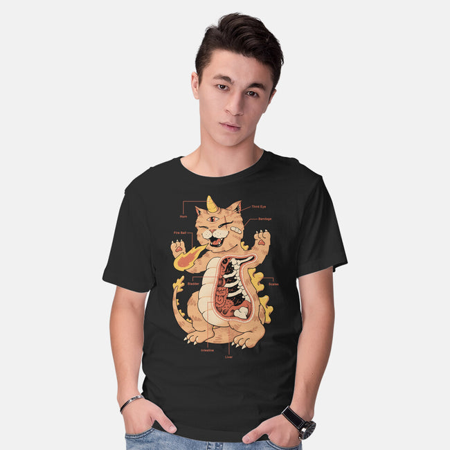 X-Ray Kaiju Meowster-Mens-Basic-Tee-vp021