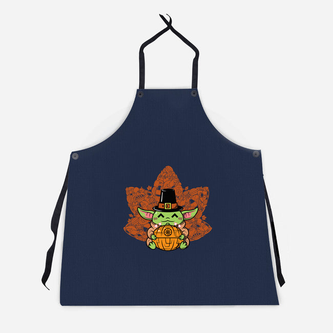 Thanksgiving In The Galaxy-Unisex-Kitchen-Apron-krisren28