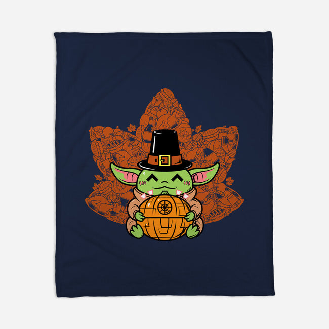 Thanksgiving In The Galaxy-None-Fleece-Blanket-krisren28