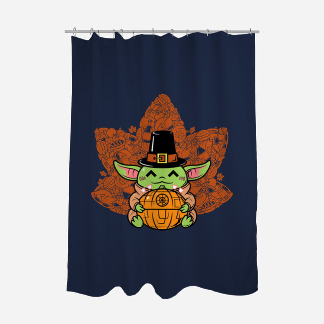 Thanksgiving In The Galaxy-None-Polyester-Shower Curtain-krisren28