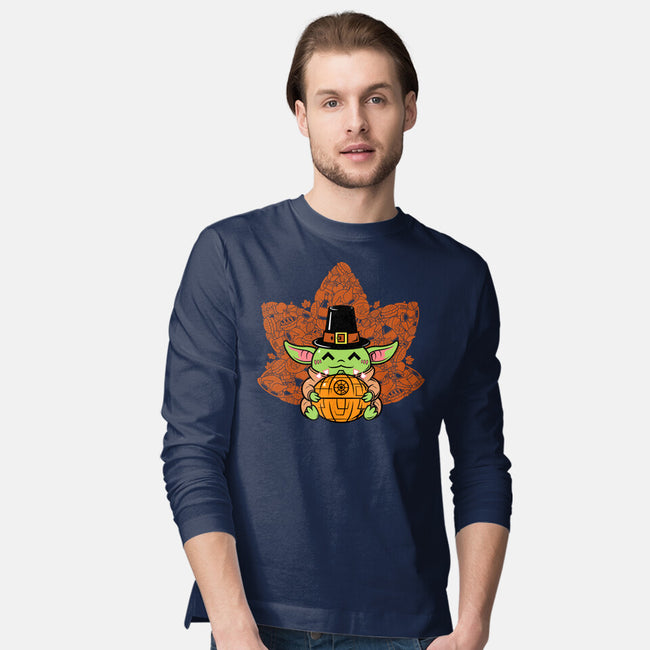 Thanksgiving In The Galaxy-Mens-Long Sleeved-Tee-krisren28