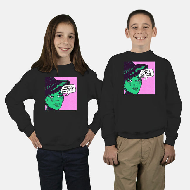 Totally Wicked-Youth-Crew Neck-Sweatshirt-SCelano Design