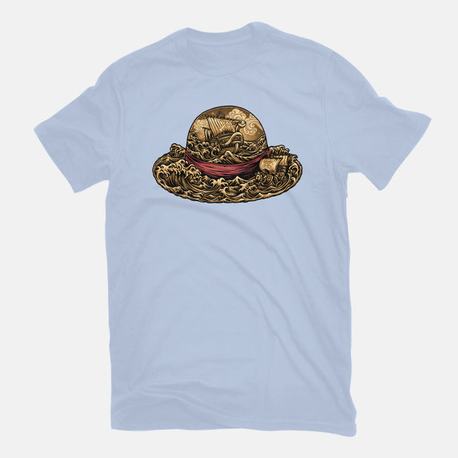 Pirate Hat-Mens-Heavyweight-Tee-glitchygorilla