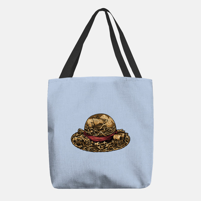 Pirate Hat-None-Basic Tote-Bag-glitchygorilla