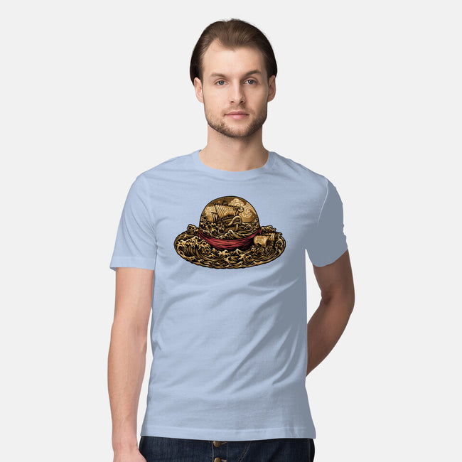 Pirate Hat-Mens-Premium-Tee-glitchygorilla