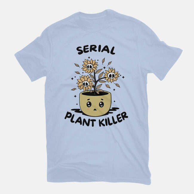 Serial Plant Killer-Unisex-Basic-Tee-Trendlory