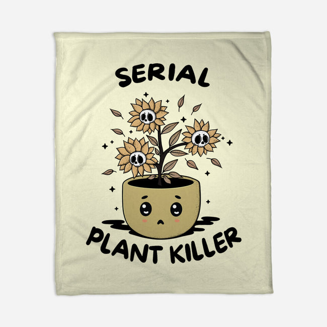 Serial Plant Killer-None-Fleece-Blanket-Trendlory