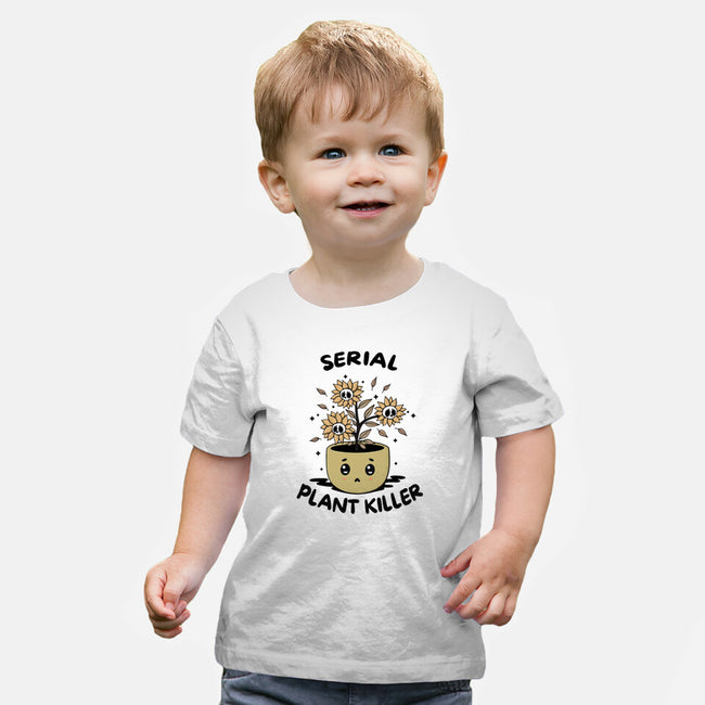 Serial Plant Killer-Baby-Basic-Tee-Trendlory