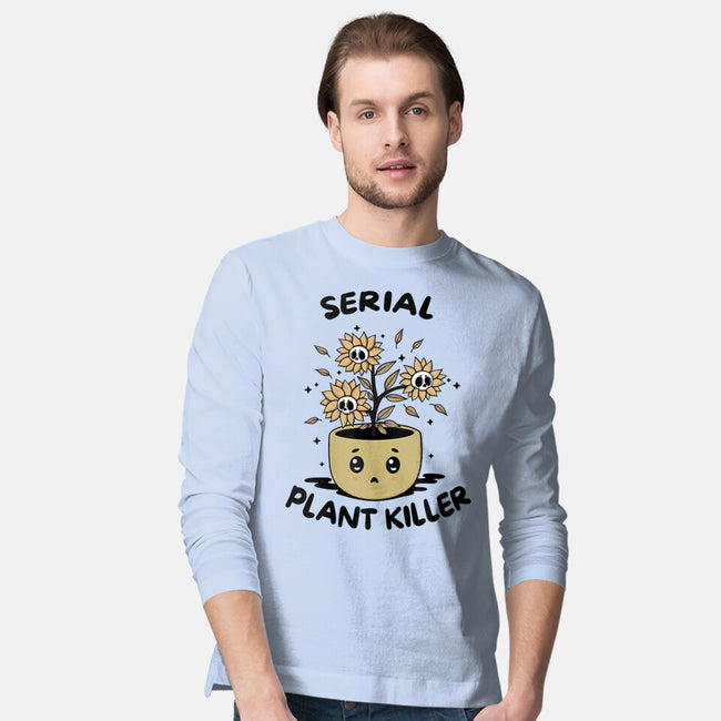 Serial Plant Killer-Mens-Long Sleeved-Tee-Trendlory