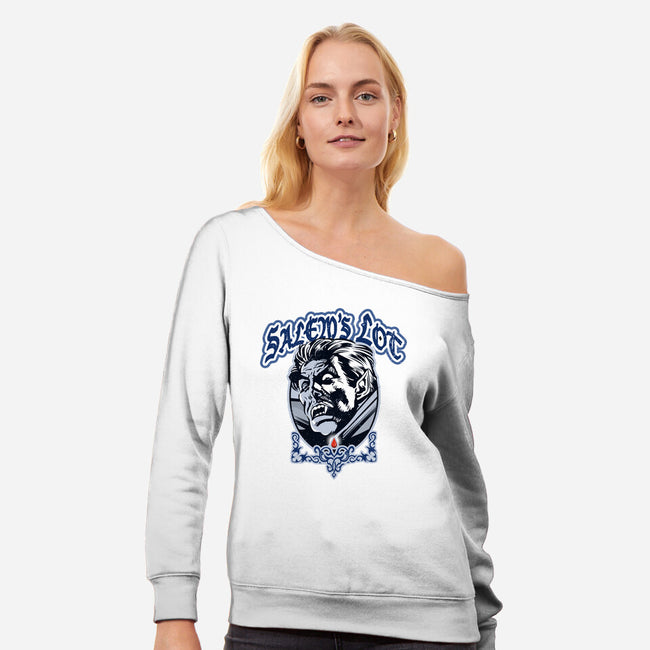 Jerusalem's Nightmare-Womens-Off Shoulder-Sweatshirt-palmstreet