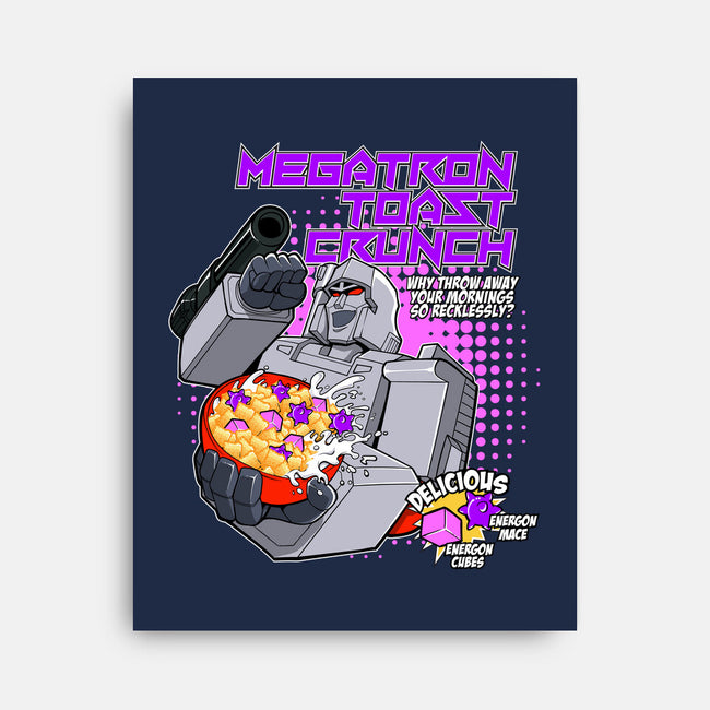 Megatron Toast Crunch-None-Stretched-Canvas-Ozzy Fernandez