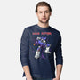 Piece Of Unicron-Mens-Long Sleeved-Tee-Ozzy Fernandez