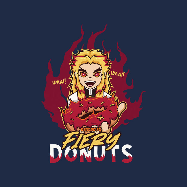 Rengoku's Fiery Donuts-None-Removable Cover w Insert-Throw Pillow-janlangpoako