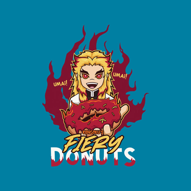 Rengoku's Fiery Donuts-Mens-Basic-Tee-janlangpoako