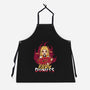 Rengoku's Fiery Donuts-Unisex-Kitchen-Apron-janlangpoako